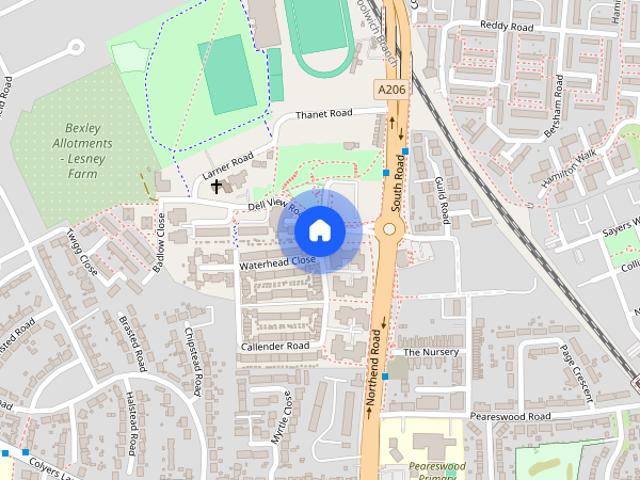 Apartment for rent in North End, Greater London