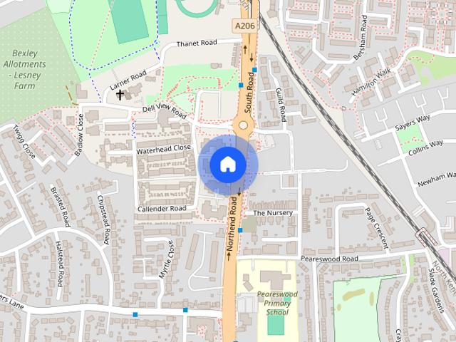 Apartment for rent in North End, Greater London