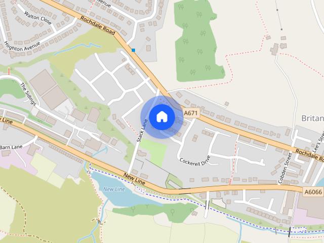 House for rent in Britannia, Irwell Vale
