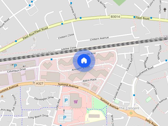 Apartment for rent in The Crescent, Farnborough