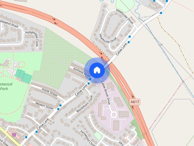 House for rent in Loundsley Green, East Midlands