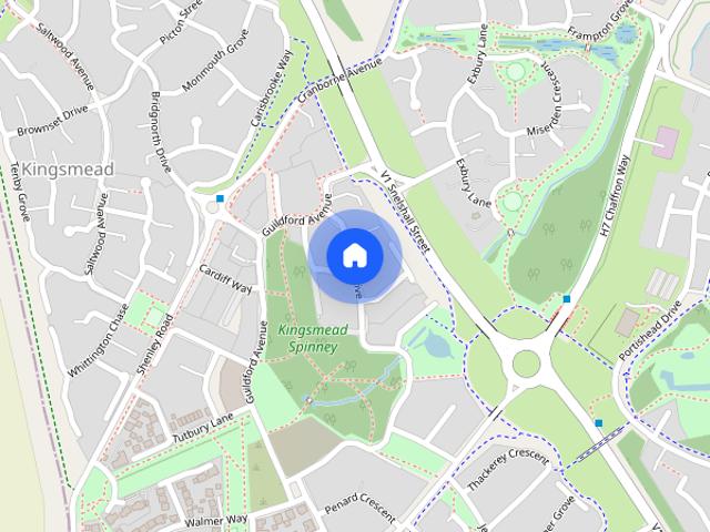 House for rent in Kingsmead, Shenley Brook End