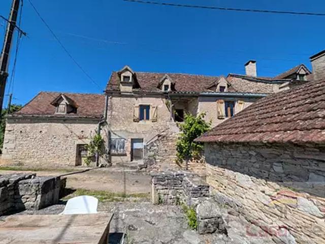 Maison vente à Figeac, Calvignac