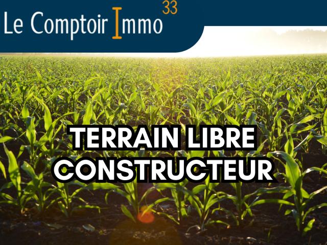 Terrain vente à Bordeaux, Camarsac