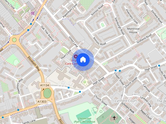 Apartment for rent in Chesterton, Arbury