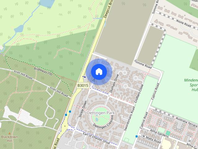 House for rent in Dettingen Park, Deepcut