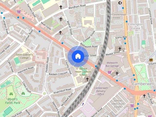Apartment for rent in Elmington Estate, Greater London