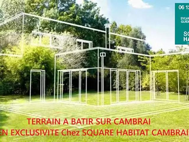 Terrain vente à Cambrai