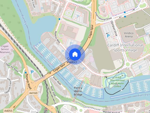 House for rent in Cardiff International Sports Village, Falcon Lodge