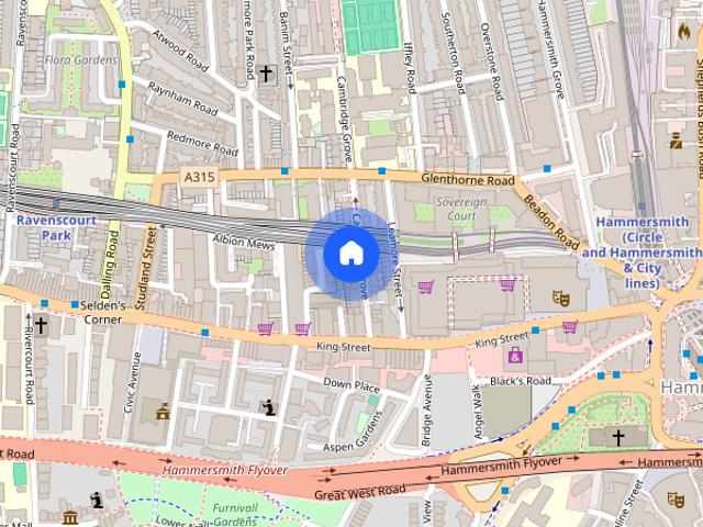 Apartment for rent in London Borough of Hammersmith and Fulham, Greater London