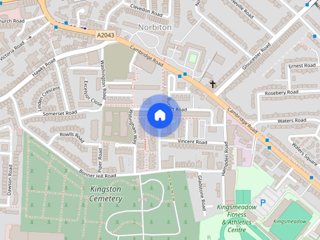 Apartment for rent in Norbiton, Greater London