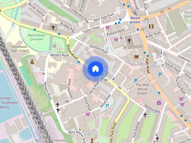 Apartment for rent in Hornsey, Greater London