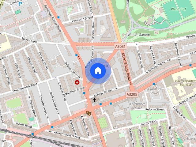 Apartment for rent in Battersea, Greater London