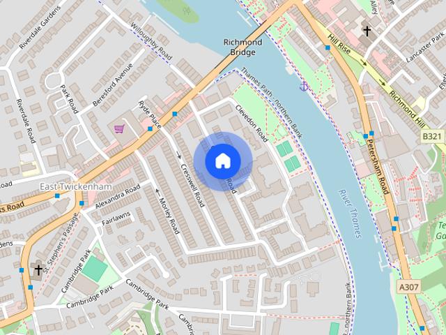 Apartment for rent in Petersham, Greater London