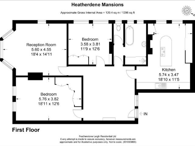 Apartment for rent in Petersham, Greater London