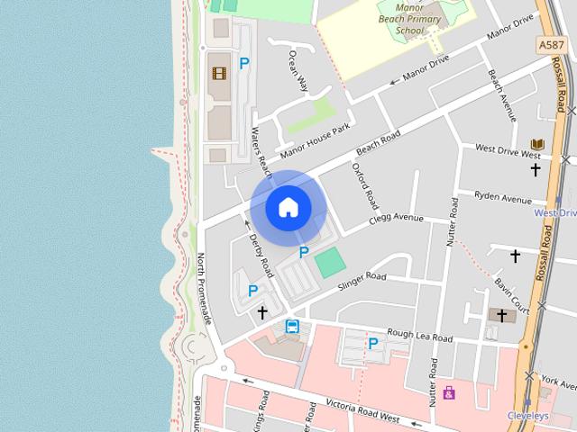 Apartment for rent in Rossall Beach, Cabus