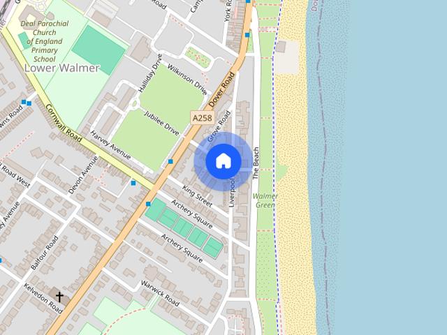 Apartment for rent in Lower Walmer, Dover