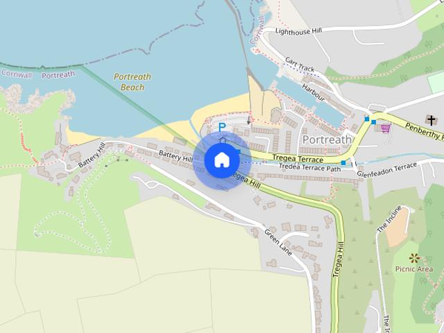 House for rent in Portreath, Cornwall
