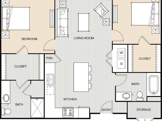 Apartment for rent in Burleson, Johnson County