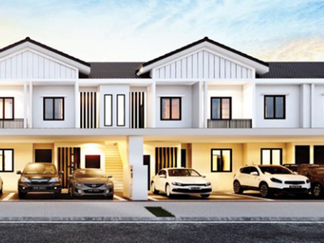Townhouse for rent in Eco Horizon, Batu Kawan