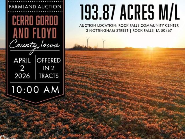 Farm for sale in Rockford, Iowa