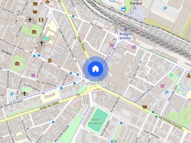 Stanza in affitto a San Pietro esterna, Re
