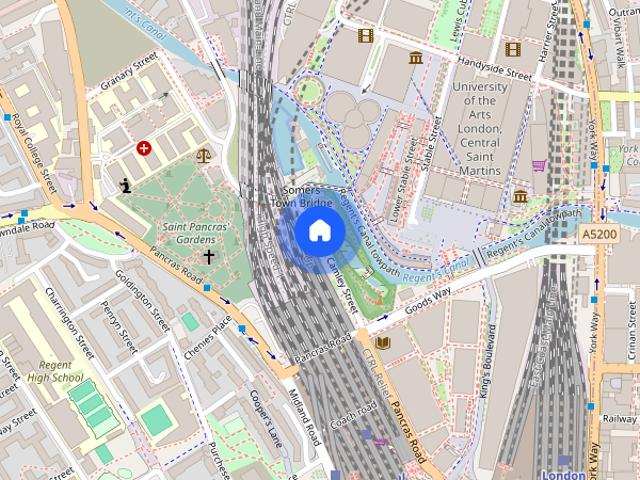 Apartment for rent in King's Cross, Cat Hill