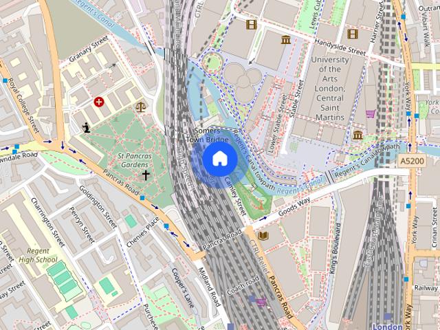 Apartment for rent in King's Cross, Cat Hill