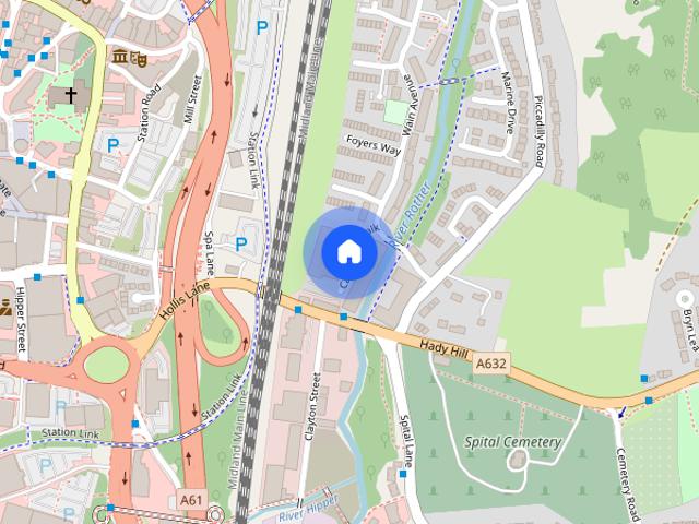 Apartment for rent in Loundsley Green, East Midlands