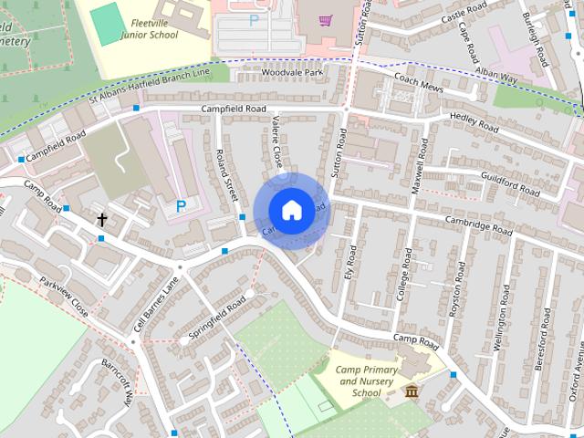 House for rent in St Albans, The Camp