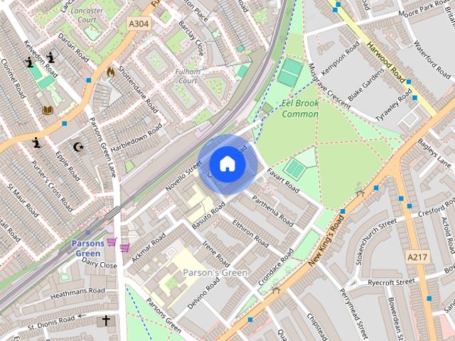 Apartment for rent in Parson's Green, Greater London
