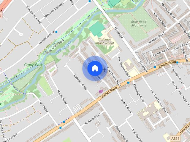 House for rent in Whitton, Greater London