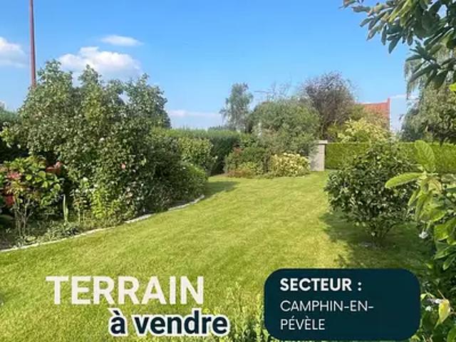 Terrain vente à Camphin-en-Pévèle, Nord