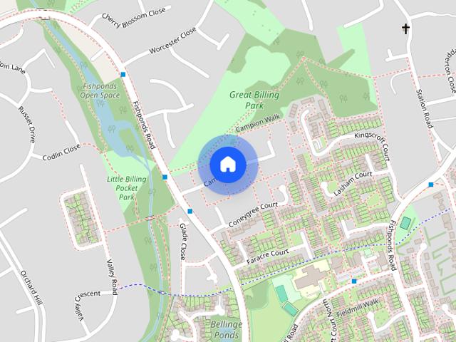 House for rent in Great Billing, Little Billing