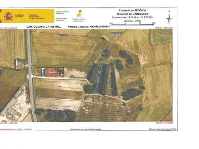 Terreno en venta en Cabezuela, Ochavo del Vilorio Sierte Terreno en venta en Cabezuela, Ochavo del Vilorio Sierte