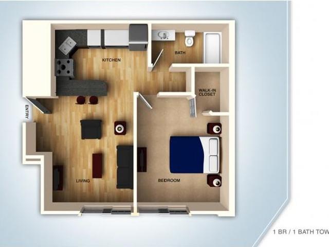 Apartment for rent in Kalamazoo, Michigan
