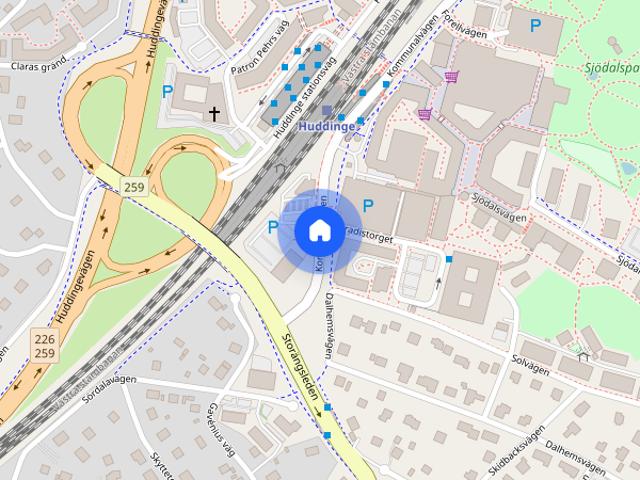 Lägenhet hyra i Huddinge, Stockholm