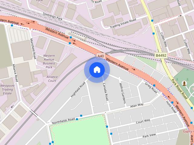Apartment for rent in London Borough of Ealing, Park Royal