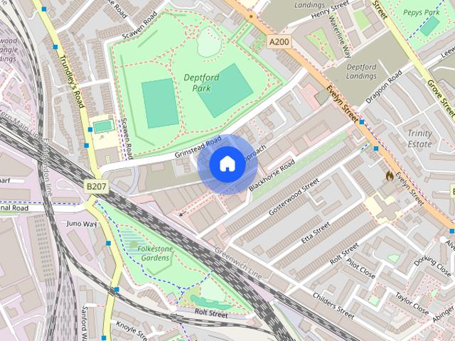 Apartment for rent in London Borough of Lewisham, New Cross