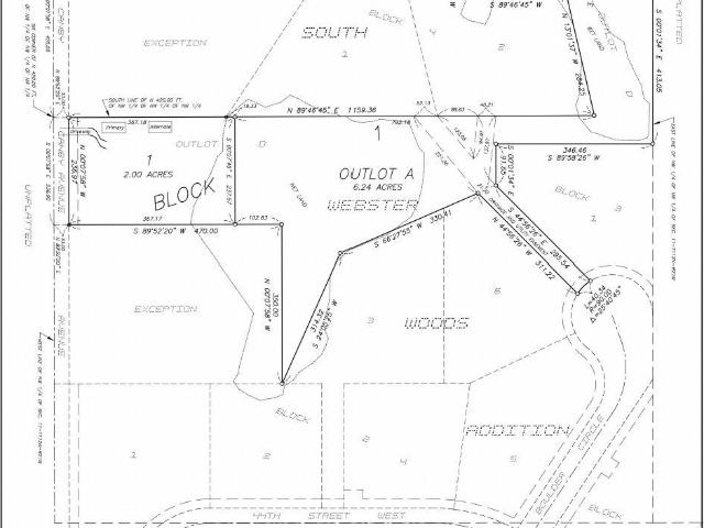 Land for sale in Webster, Webster Township