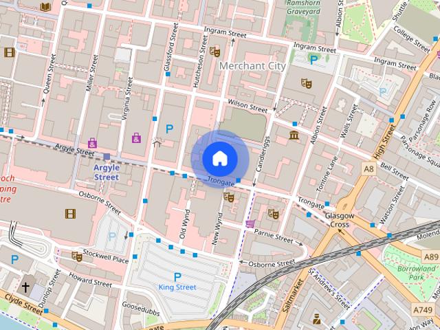 Apartment for rent in Merchant City, Glasgow