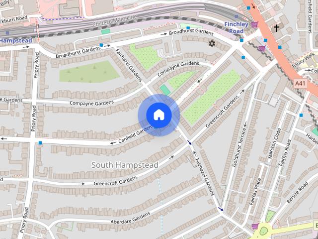 Apartment for rent in South Hampstead, Greater London