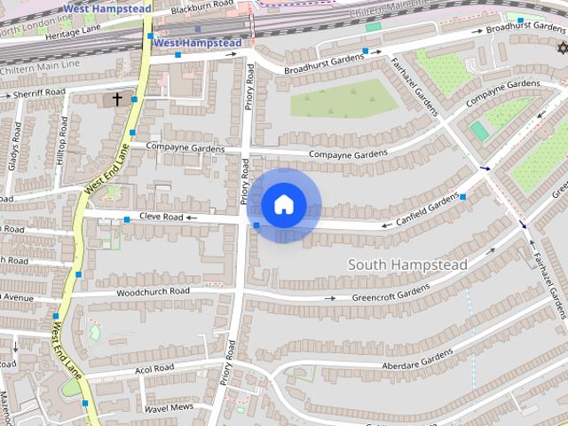 Apartment for rent in South Hampstead, Greater London