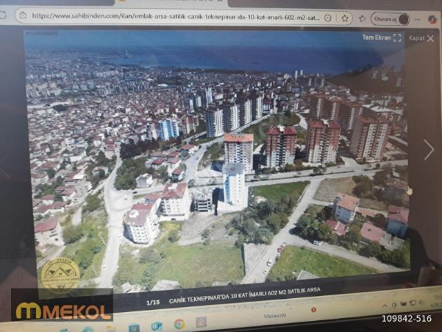 Canik, Samsun içerisinde satılık Arsa