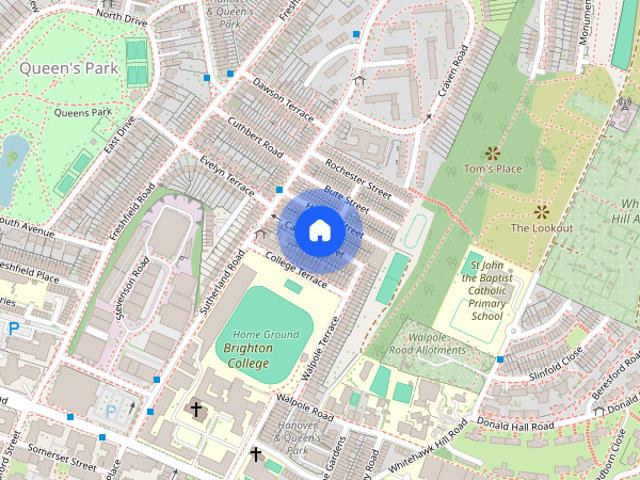 House for rent in Queen's Park, Brighton