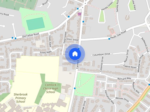 House for rent in Cannock, Cannock Chase