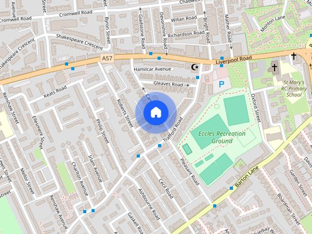 House for rent in Barton upon Irwell, Salford