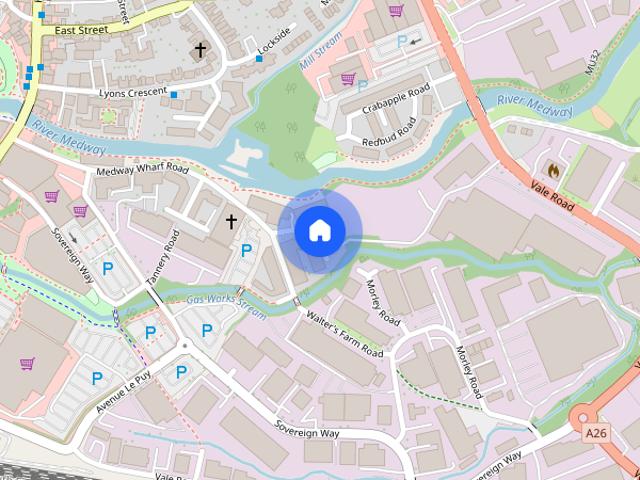 Apartment for rent in Brook Street, Bourne Vale