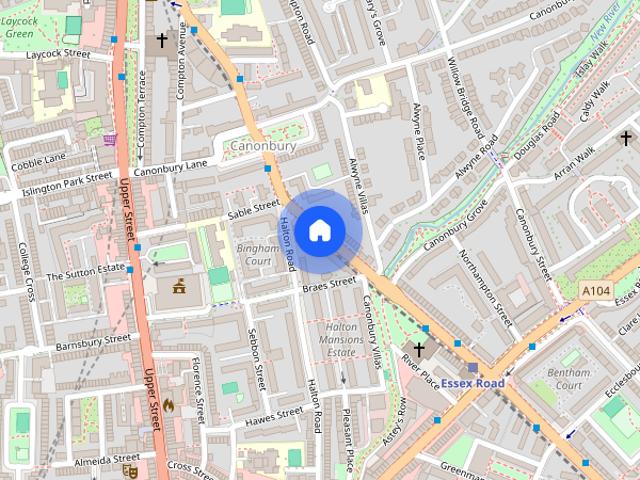 Apartment for rent in Canonbury, Greater London