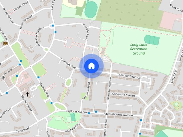 House for rent in Lower Halliford, Surrey